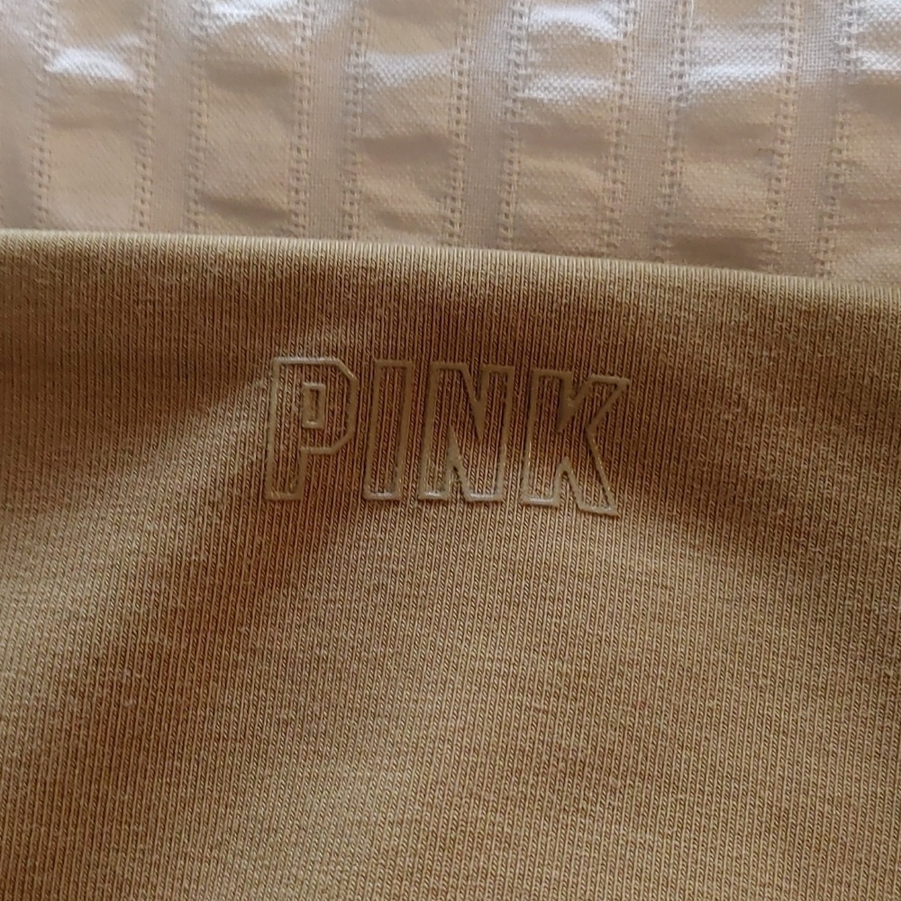 NWT Victorias Secret Criss Cross Khaki Green Flare Yoga Pant Size Small - Picture 4 of 11